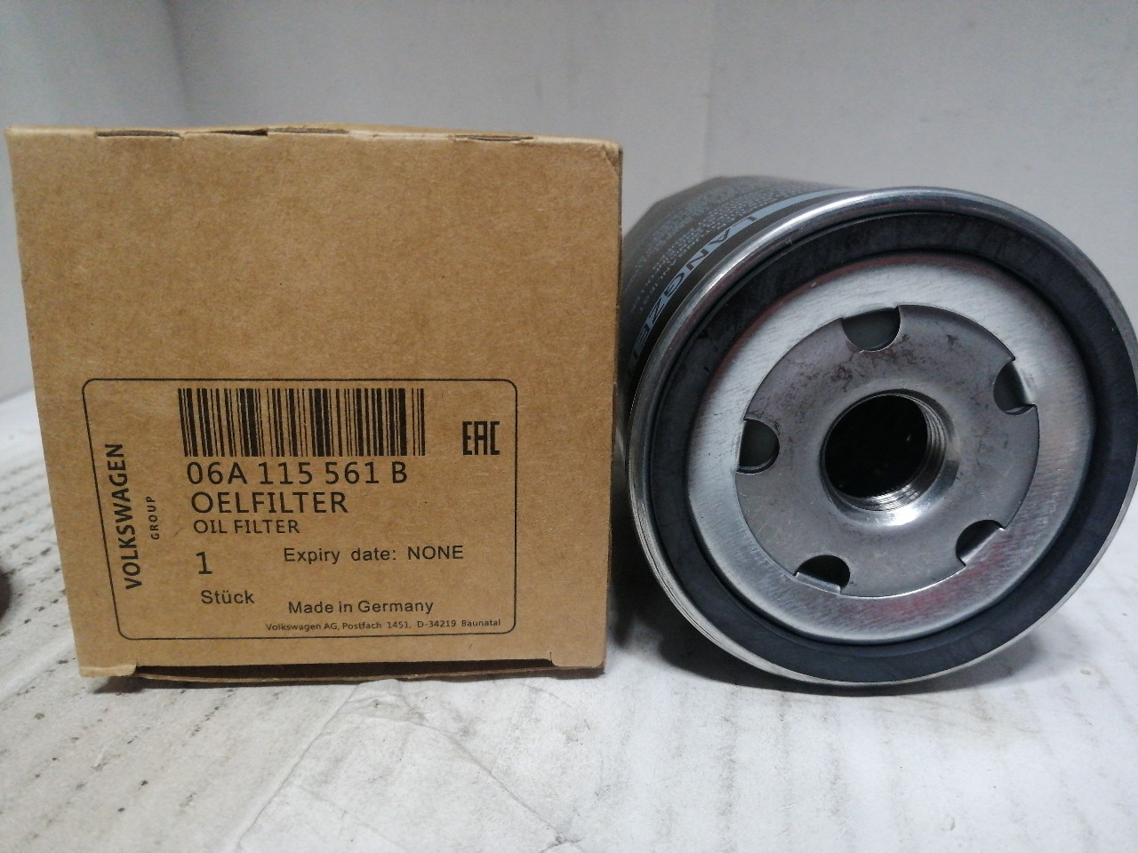 Купить запчасть VAG - 06A115561B ФИЛЬТР МАСЛЯНЫЙ (ОКТ AKL AEH BFQ AVU AGN AGU ARX AUM AUQ AEG AQY ARZ AZH APK/ ОКТ2 BGU BSF BSE CCSA/