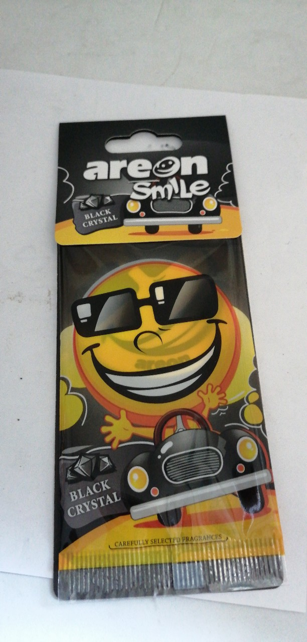 Купить запчасть AREON - 704SMR319 AREON "SMILE RING" BLACK CRYSTAL (Черный кристал) аром ASD19