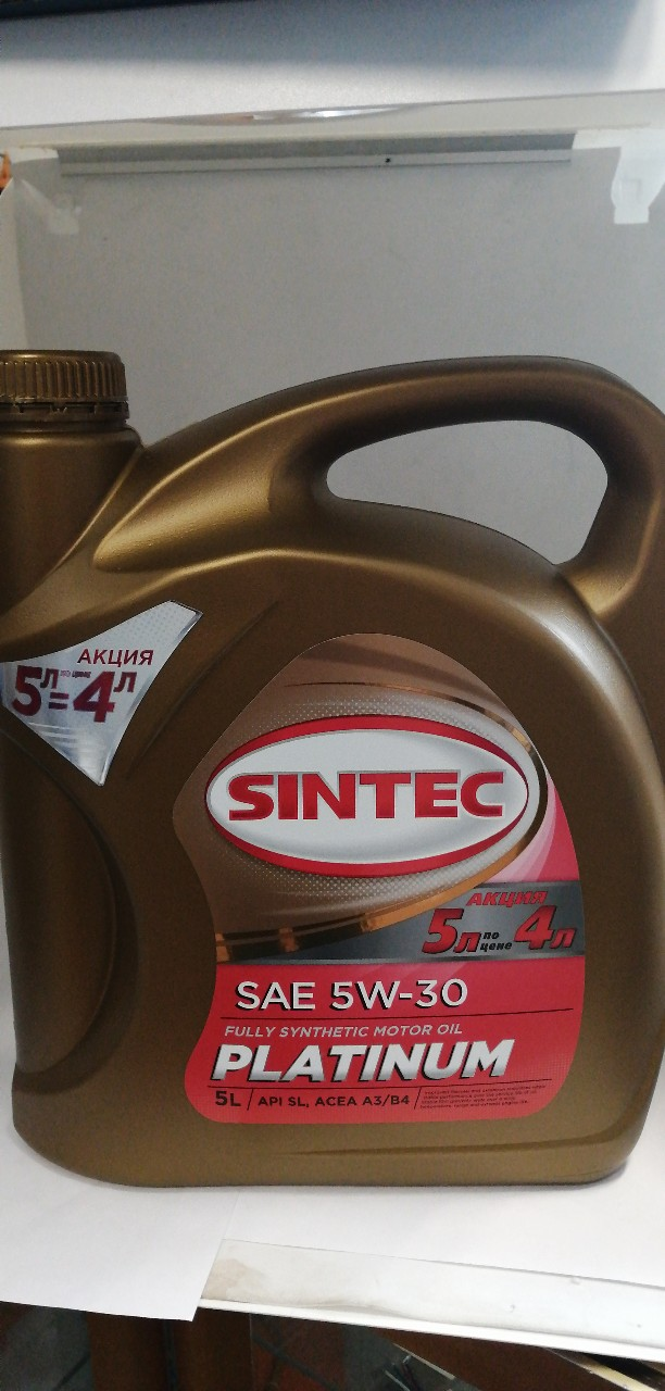 Купить запчасть SINTEC - 801996 Sintec Platinum 5W-30, 5л. АКЦИЯ Моторное масло