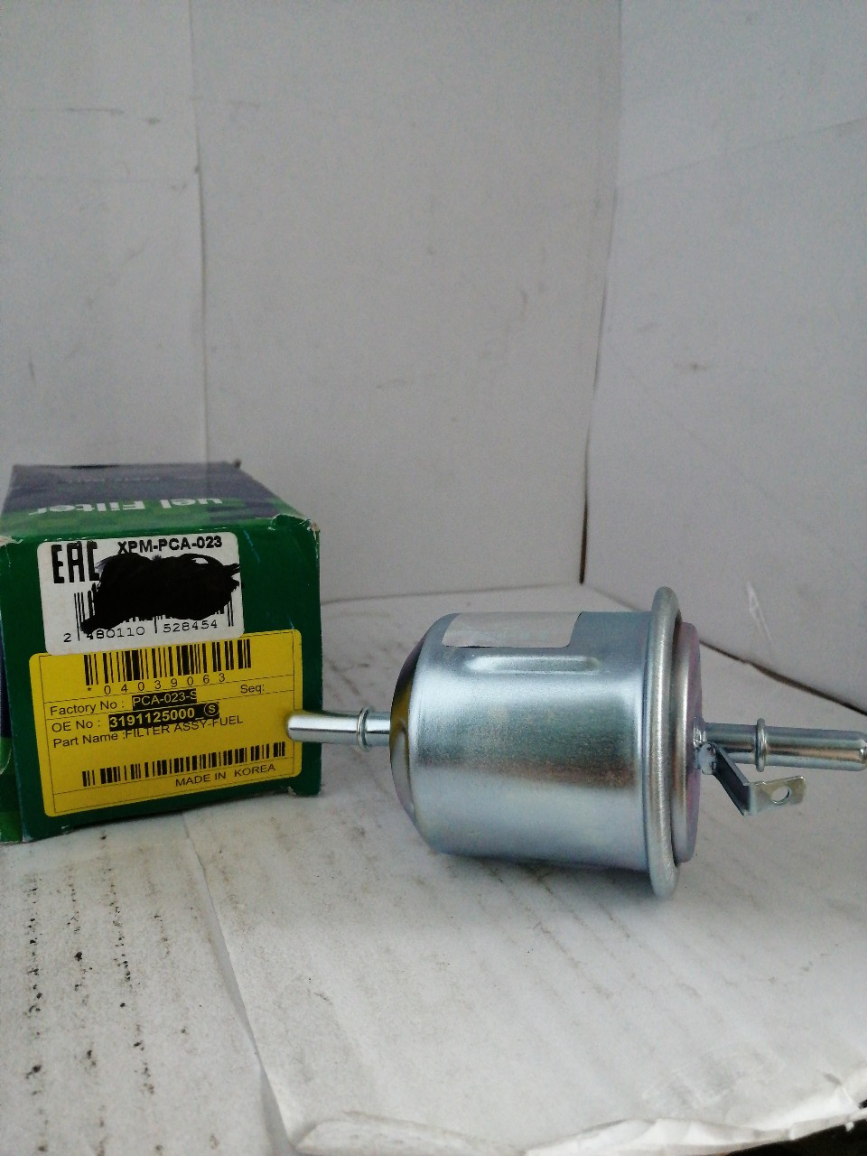Купить запчасть PMC - PCA023 Фильтр топливный Hyundai Accent 03- (тагаз) (1.5 SOHC), Accent 99-05 (1.3/1.5 SOHC, DOHC), Verna 99-