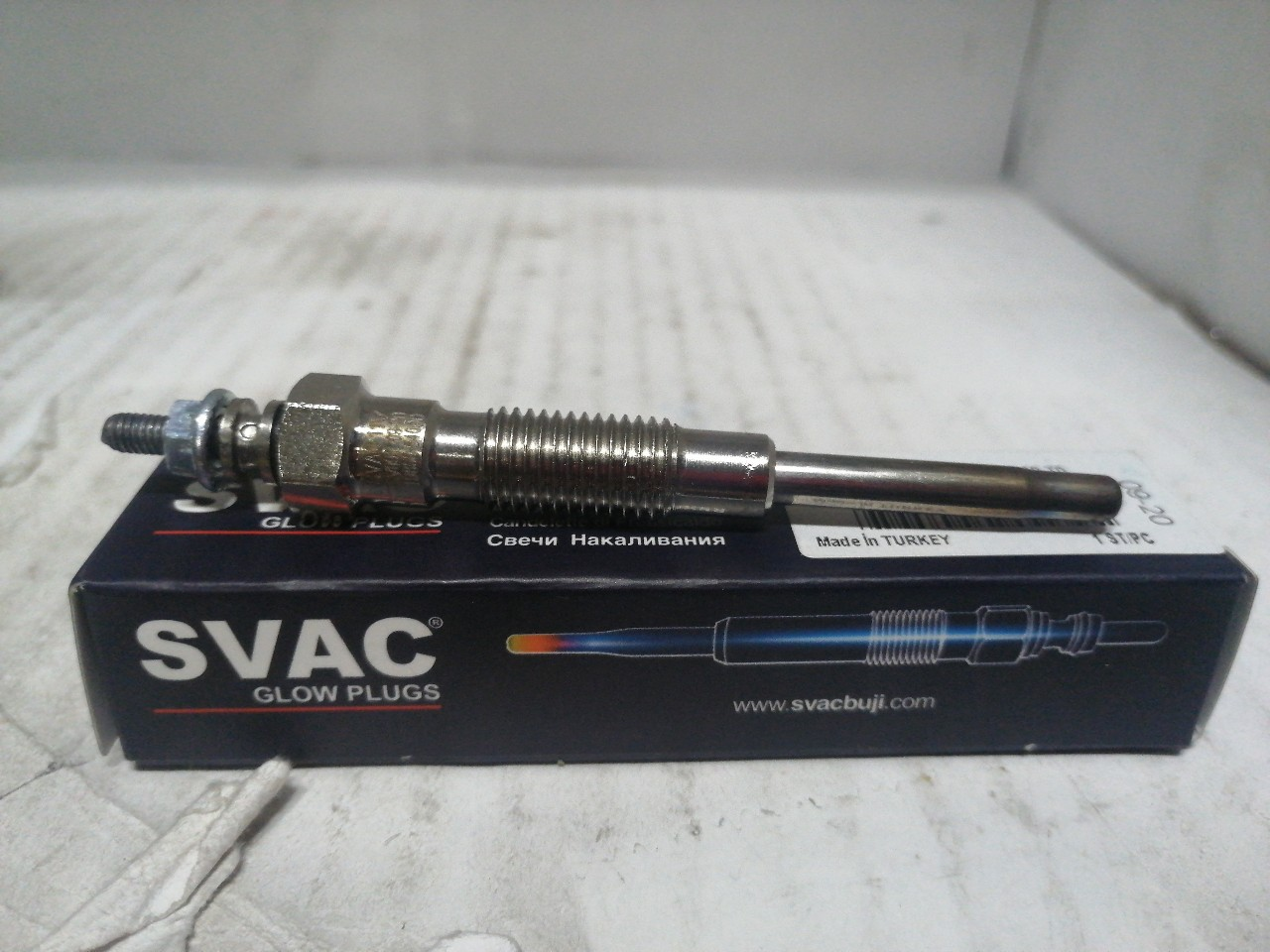 Купить запчасть SVAC - SV091 Свеча накаливания TOYOTA DYNA (LY1,H8): 2.4 D D