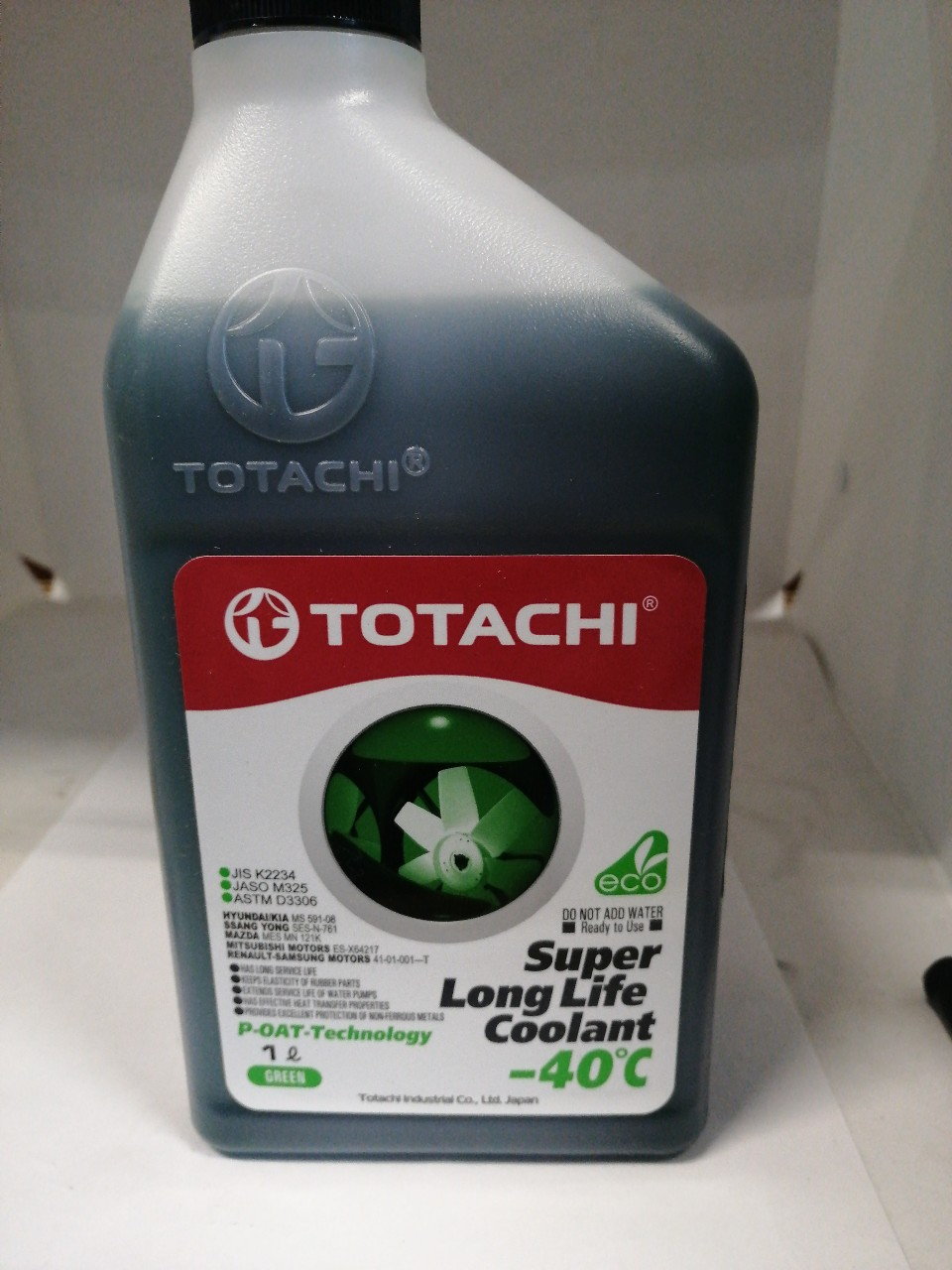 Купить запчасть TOTACHI - 41601 Охлаждающая жидкость TOTACHI SUPER LLC Green -40C 1л
