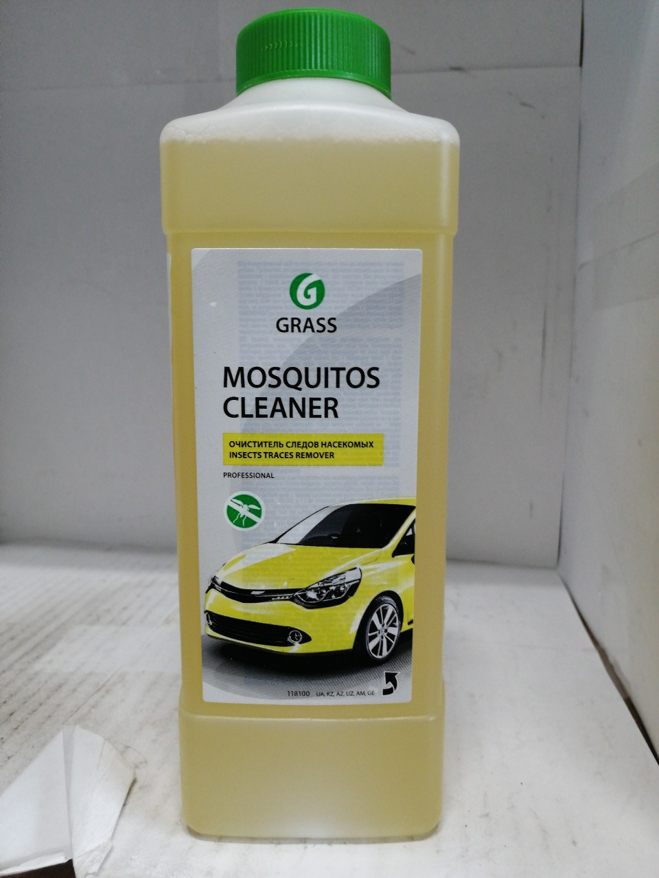 Купить запчасть GRASS - 118100 Очиститель следов насекомых Mosquitos Cleaner (1кг) GRASS