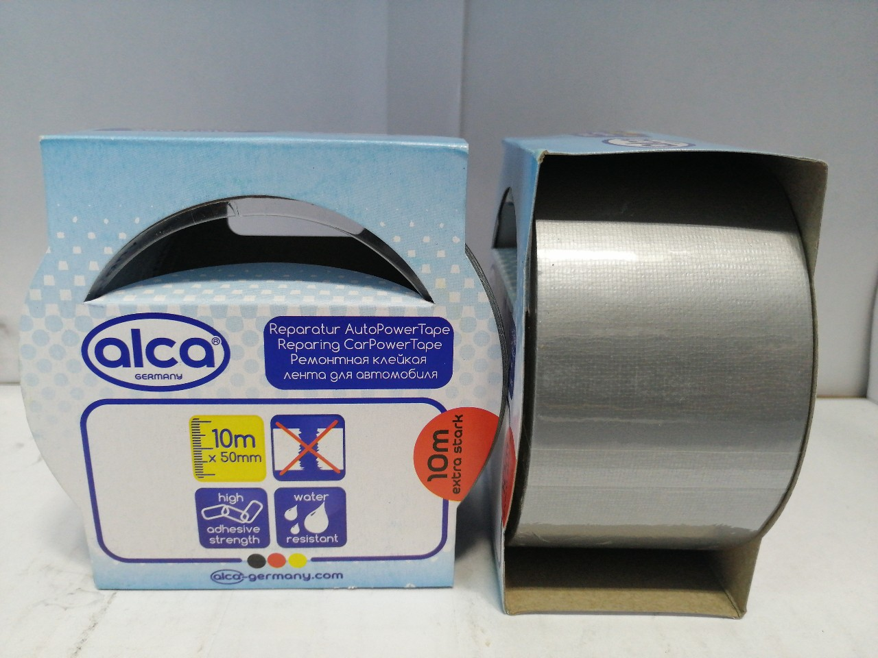 Купить запчасть ALCA - 554100 Изоляционная лента серебристая 10 м ALCA