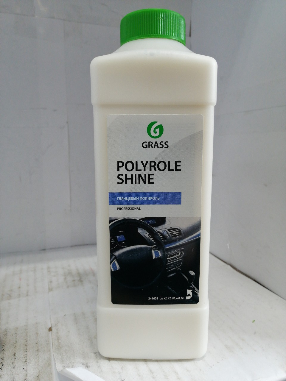 Купить запчасть GRASS - 341001 ПОЛИРОЛЬ ПЛАСТИКА POLYROLE SHINE ГЛЯНЦЕВЫЙ БЛЕСК GRASS 1Л