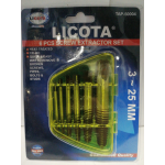 Купить Licota TAP50004 Набор экстракторов шпилек углерод. сталь 1/8-3/4