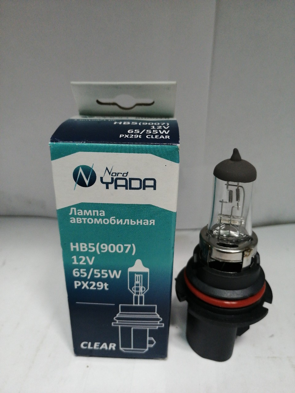 Купить запчасть NORD YADA - 800010 HB5(9007) 12V 65/55W автолампа Nord YADA CLEAR