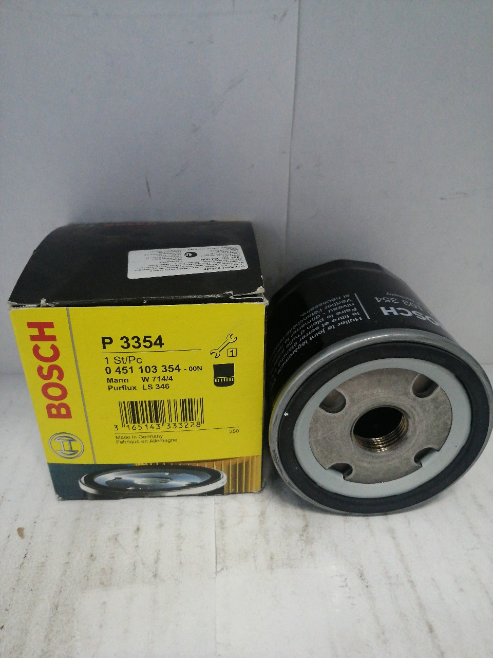 Купить запчасть BOSCH - 0451103354 Фильтр масляный ALFA ROMEO: 156 97-05, 156 Sportwagon 00-06, 166 98- FIAT: BRAVA 95-02, BRAVO 95-0
