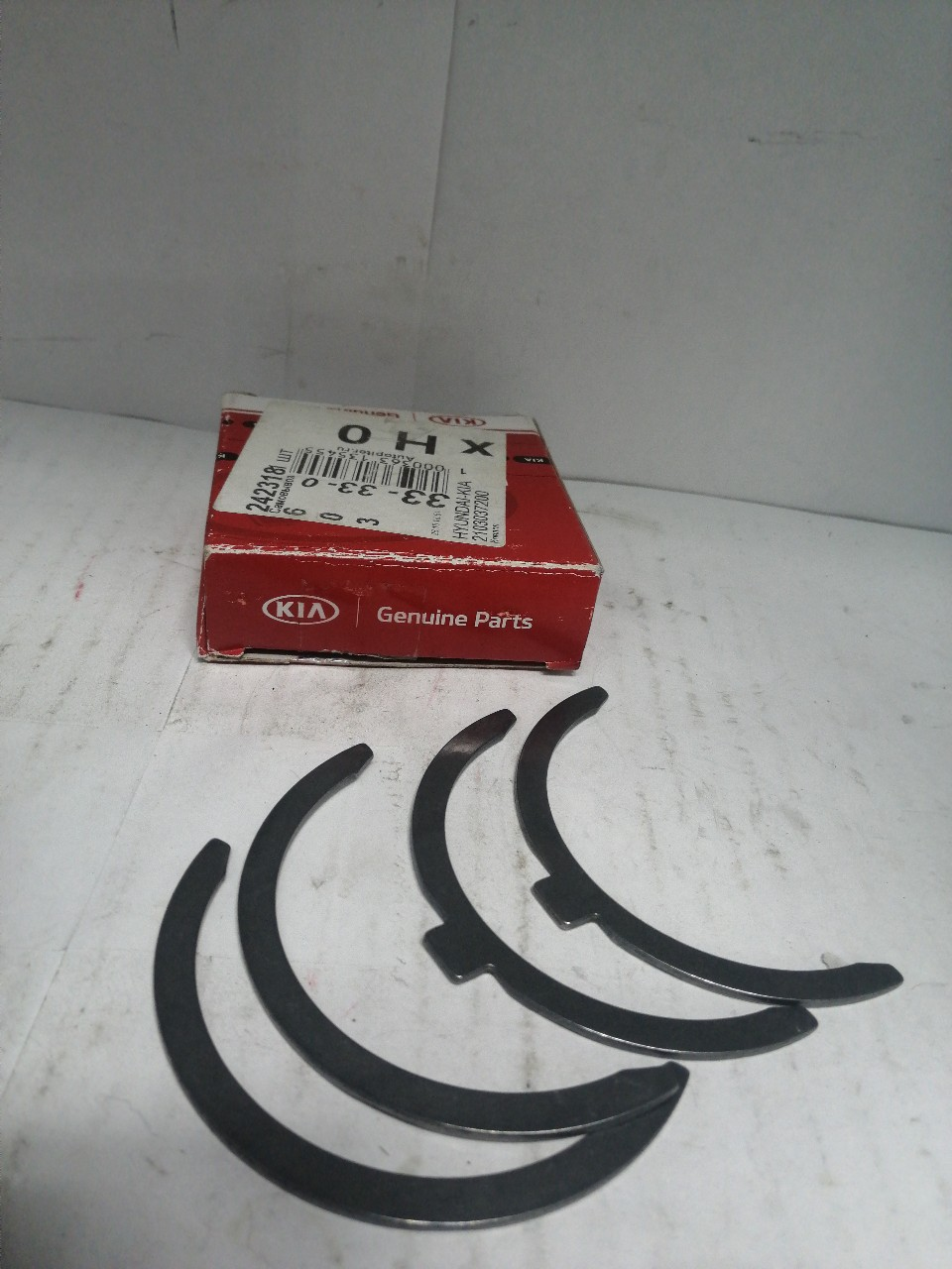 Купить запчасть HYUNDAI-KIA - 2103037200 ПОЛУКОЛЬЦА КОЛЕНВАЛА (STD) SNT5 2.7/STF