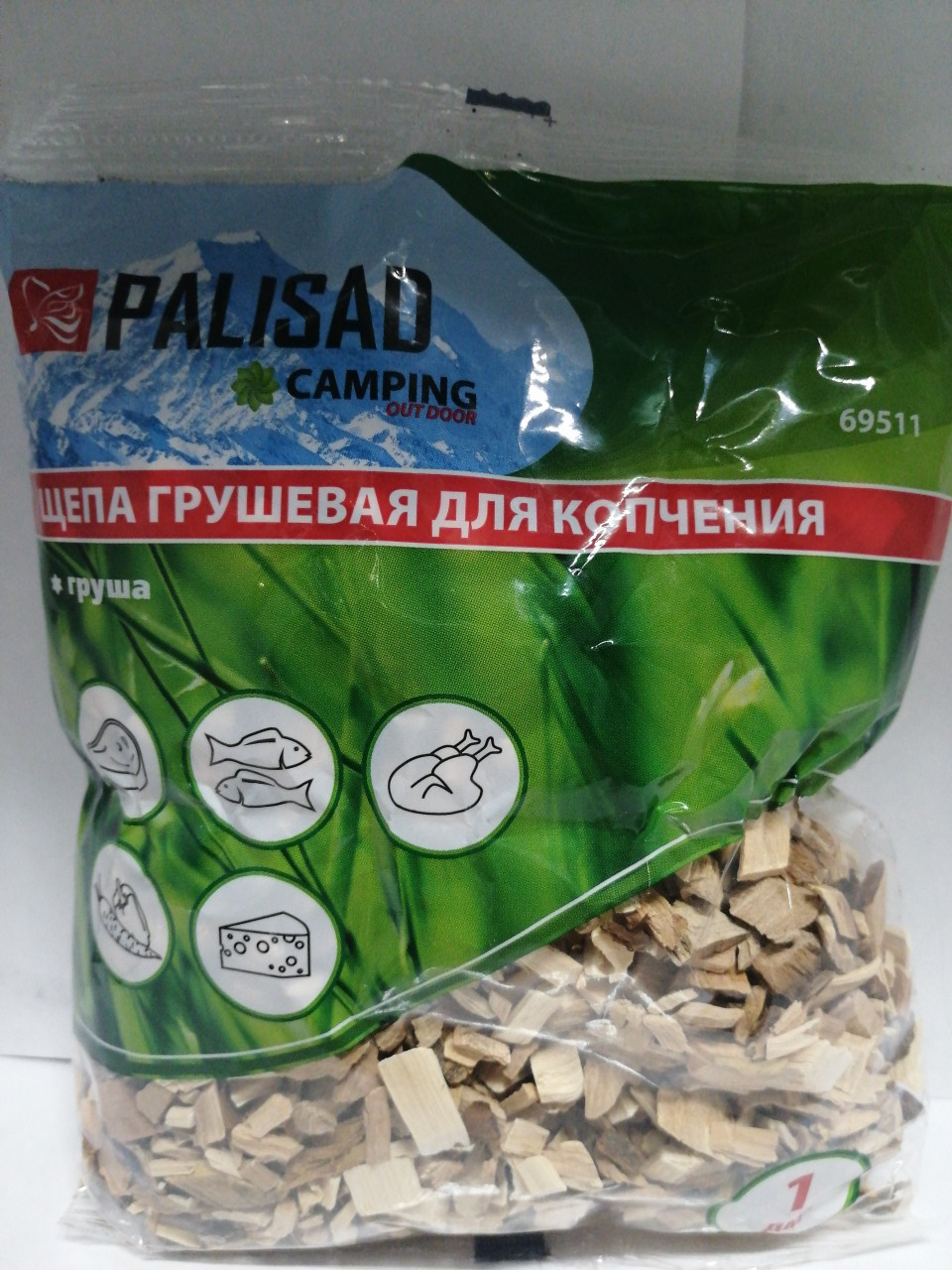 Купить запчасть PALISAD - 69511 Щепа грушевая для копчения, Россия Camping// Palisad
