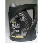 Купить MANNOL 4036021401485 Масло моторное Mannol for Hyundai Kia 5W30 4л 7713 O.E.M. 4036021401485