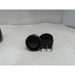 Купить Nord YADA 905475 Клавиша 12V 20А круглая черная с зеленой LED подсветкой (3конт.) ON-OFF TM Nord YADA