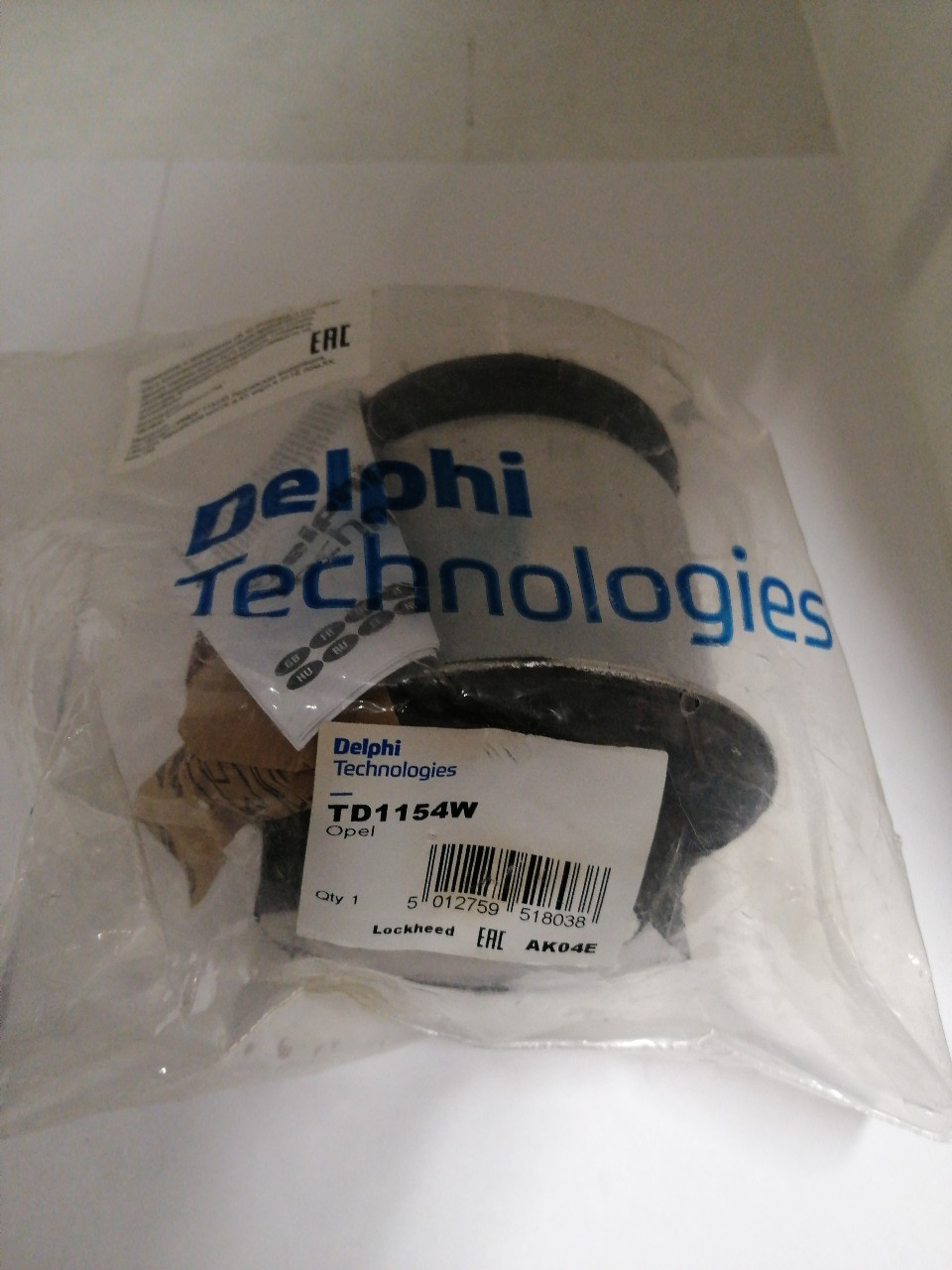 Купить запчасть DELPHI - TD1154W Silentblock belki zawieszenia tyі (z tyіu) L/P OPEL ASTRA H, ASTRA H GTC, MERIVA B, ZAFIRA B 1.2-2.2