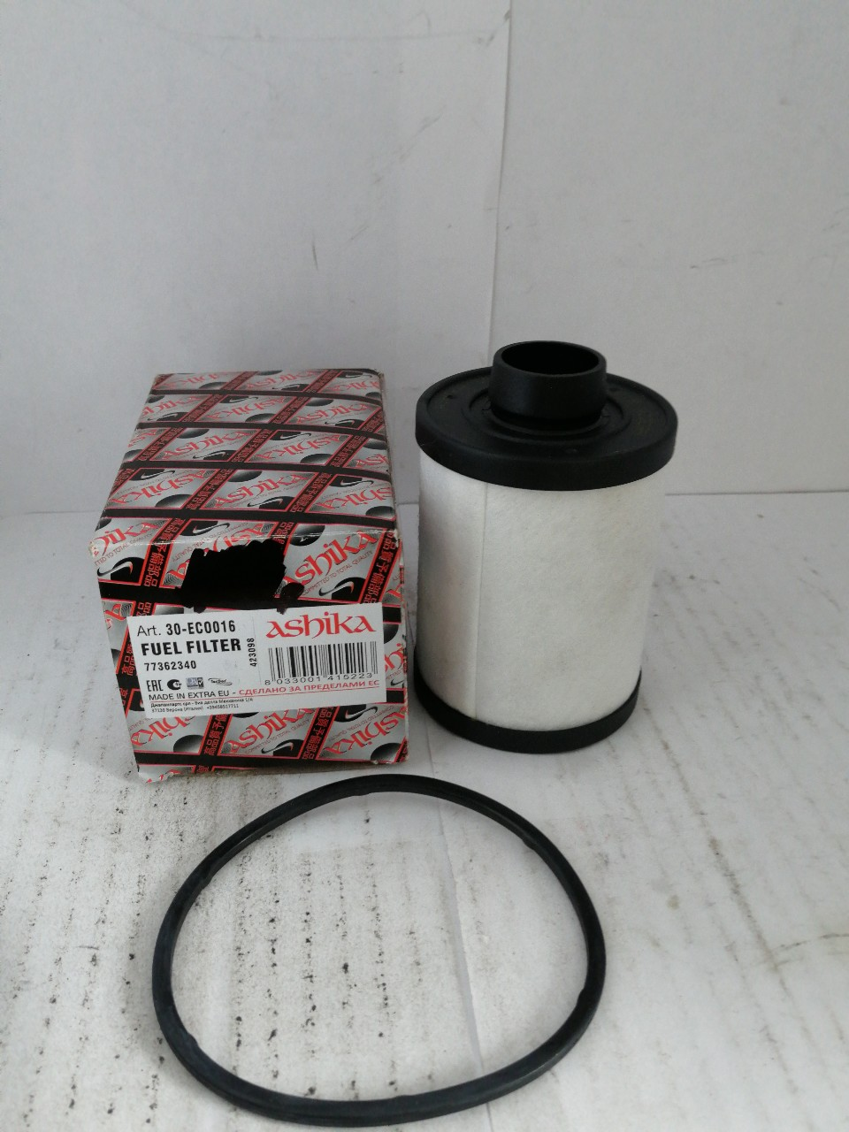 Купить запчасть ASHIKA - 30ECO016 30-ECO016=KX208 = KX208D_!фильтр топл.\ Fiat Croma/Doblo. Opel Agila/Astra/Corsa. Suzuki Ignis/Wagon