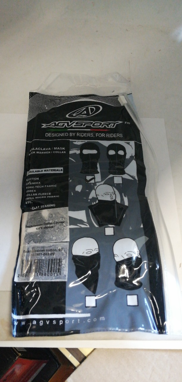 Купить запчасть AGVSPORT - A0290100300 Подшлемник cotton, 00