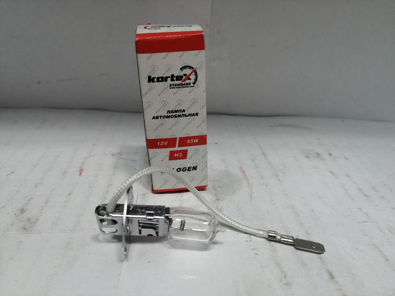 Купить запчасть KORTEX - KBA0011 KBA0011 Лампа H3 12V 55W K22s (64151) KORTEX STANDARD