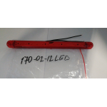 Купить ТехАвтоСвет 1700212LED Фонарь контурный унив-й красный 12LED 12-24в