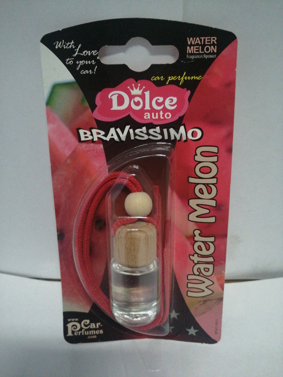 Купить запчасть EXOTICA - 974710 Ароматизатор Dolce Auto Bravissimo Water melon флакон с деревянной крышкой 974710 