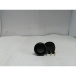 Купить Nord YADA 905477 Клавиша 12V 20А круглая черная с синей LED подсветкой (3конт.) ON-OFF TM Nord YADA