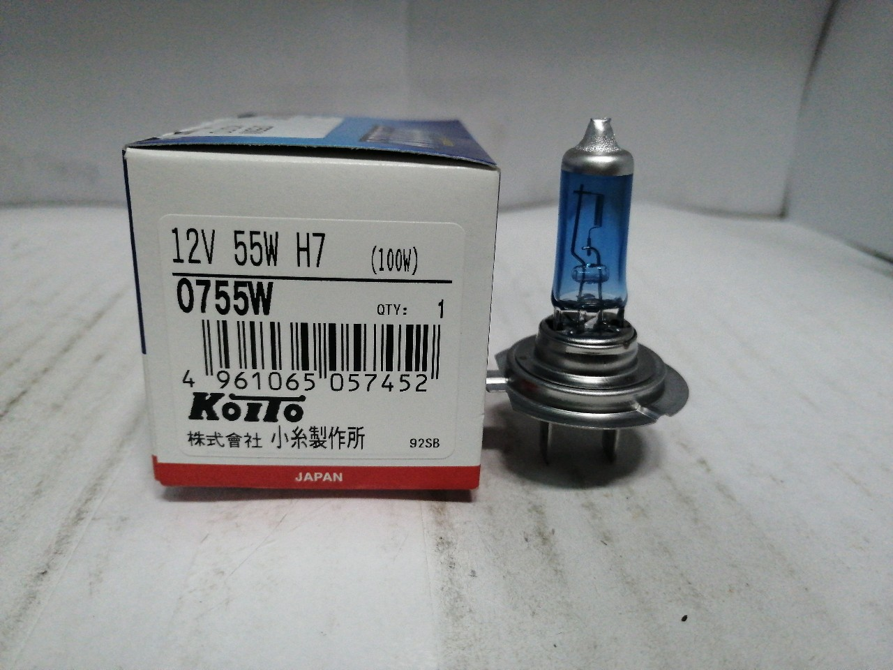 Купить запчасть KOITO - 0755W А/з_Алампы KOITO высокотемпературные H7 12V 55W по 1шт в упак (Япония)