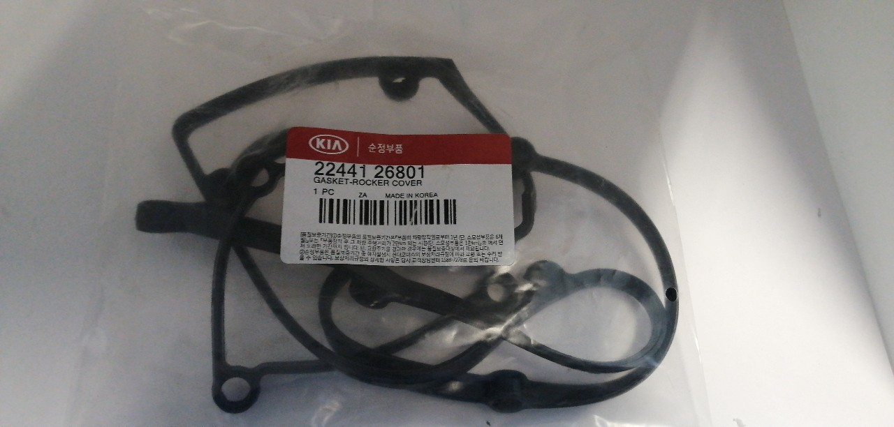 Купить запчасть HYUNDAI-KIA - 2244126801 Прокладка клапанной крышки 22441-26801 G4ED 1.6 / G4EC 1.5 Rio, Accent , Cerato, Elantra , Verna Ор