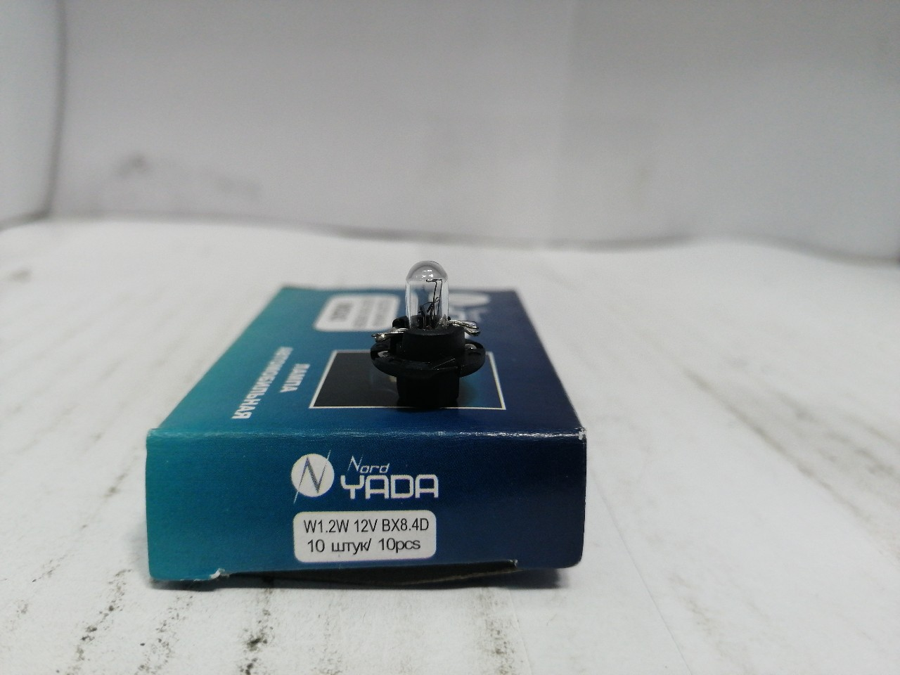 Купить запчасть NORD YADA - 900243 W1,2W 12V пласт цоколь .BX8.4d автолампа Nord YADA (панель приборов)