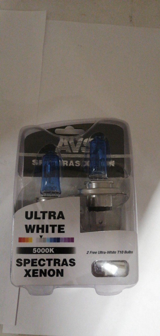 Купить запчасть AVS INDUSTRIAL CO - A07249S Газонаполненные лампы AVS SPECTRAS Xenon 5000K H4 12V 65/75W, комплект 2+2 (T-10) шт.