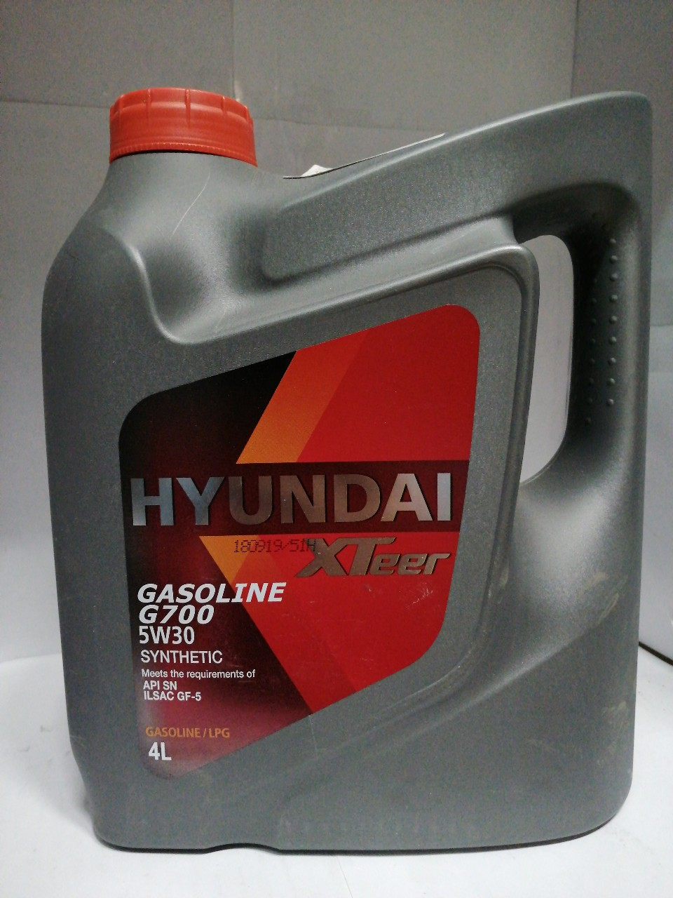 Купить запчасть HYUNDAI-KIA - 1041135 Масло HYUNDAI XTeer Gasoline G700 5W30, 4л., НС-синтетическое, для бензиновых двиг., API SN