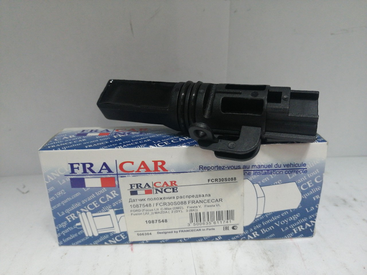 Купить запчасть FRANCECAR - FCR30S088 датчик скорости Ford Fiesta/Focus/Fusion 1.25-2.0i/1.4/1.6TDCi 99>
