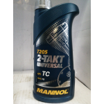 Купить Mannol 7205 7205 MANNOL 2-TAKT UNIVERSAL 1 л. Минеральное моторное масло для 2Т двигателей