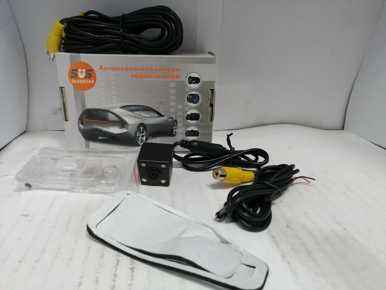 Купить запчасть SVS - 0060004016 Камера заднего вида штатная с LED AUDI A3{2009-2011}/A4{-2007}/A6/A8/Q7 матрица CMOS, угол обзора 17