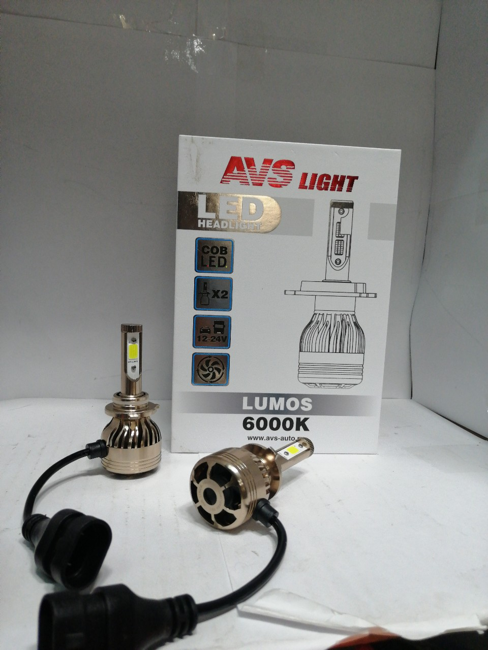 Купить запчасть AVS INDUSTRIAL CO - A07102S Светодиодная лампа AVS Lumos HB4/9006.12/24V.30W.2 шт.