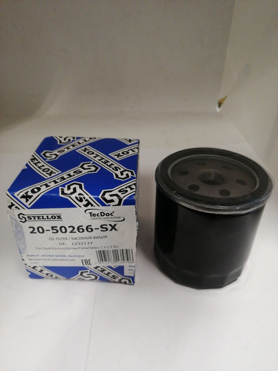 Купить запчасть STELLOX - 2050266SX 20-50266-SX_фильтр масляный !\ Ford Escort/Scorpio/Mondeo/Fiesta/Galaxy 1.3-2.3 92>