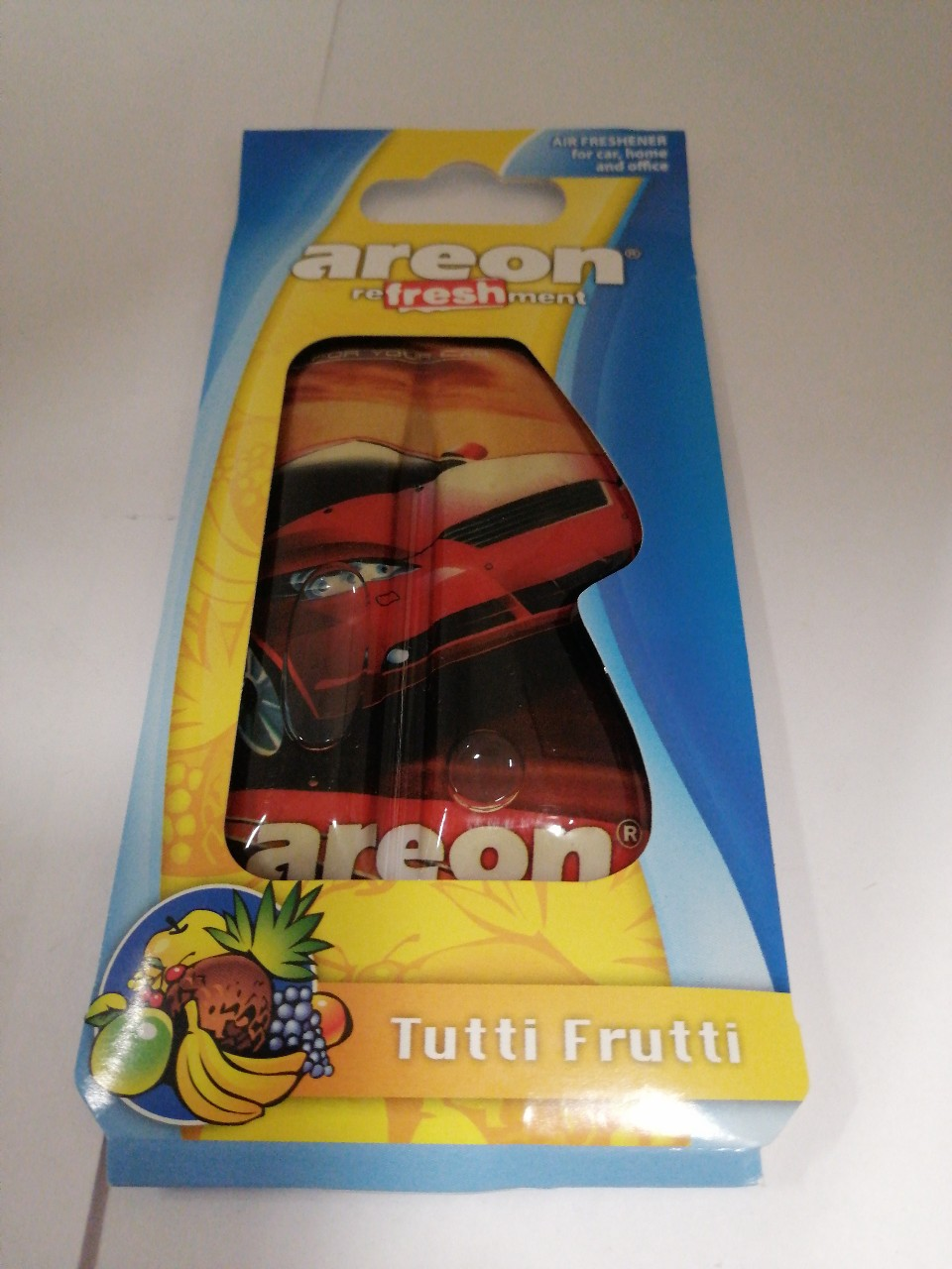 Купить запчасть AREON - 704025906 Ароматизатор Areon REFRESHMENT LIQUID подвесной гелевый "Тути фрути"