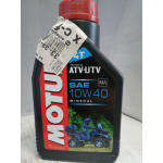 Купить Motul 105878 Моторное масло MOTUL ATV-UTV 4T SAE 10w40 12*1л для квадроциклов и мотовездеходов 
