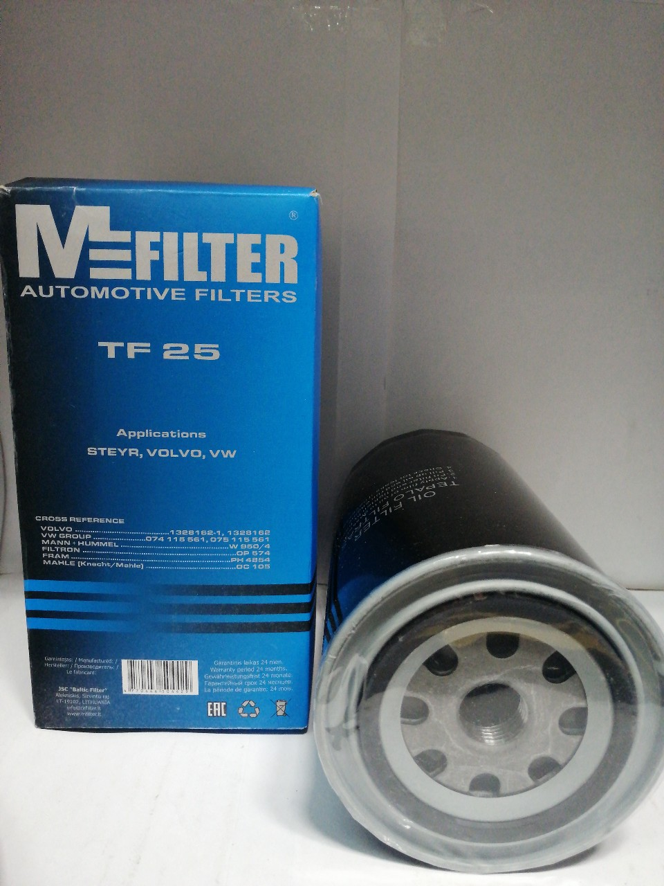 Купить запчасть MFILTER - TF25 ФИЛЬТР МАСЛ VW T4 2.4D/2.5/2.5TDI/LT 28-55 2.4D/TD -96
