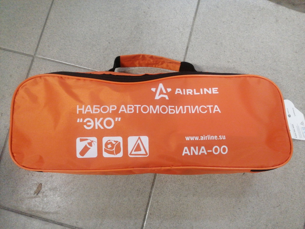 Купить запчасть AIRLINE - ANA00 Набор автомобилиста "ЭКО" (Знак AT-01+Аптечка AM-04+Огнетушитель ОП1 AO-OP1) (ANA-00)