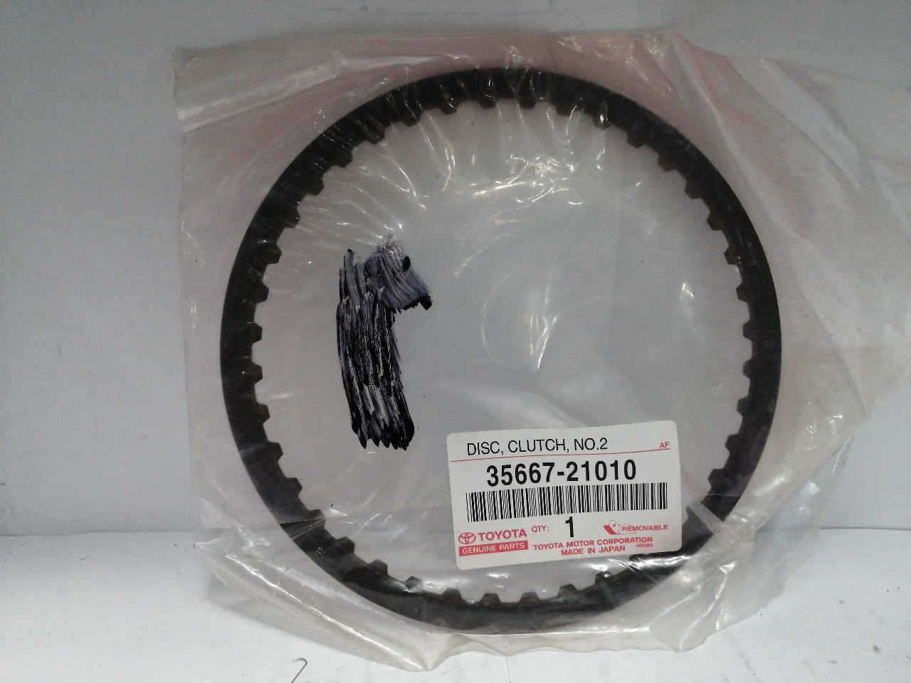 Купить запчасть TOYOTA - 3566721010 DISC, CLUTCH (FOR DIRECT MULTIPLE DISC CLUTCH)