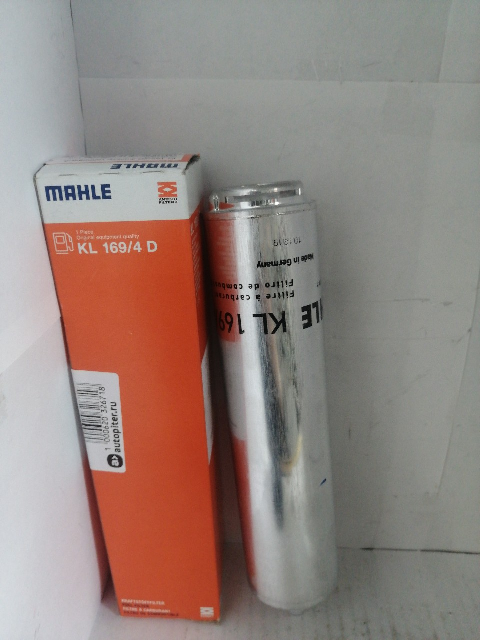 Купить запчасть KNECHT/MAHLE - KL1694D [Фильтр топливный][BMW E81/E82/E87/E88 118D/120D/123D 09/04->/E46 330CD 03/03->/E60/E61 520D-535