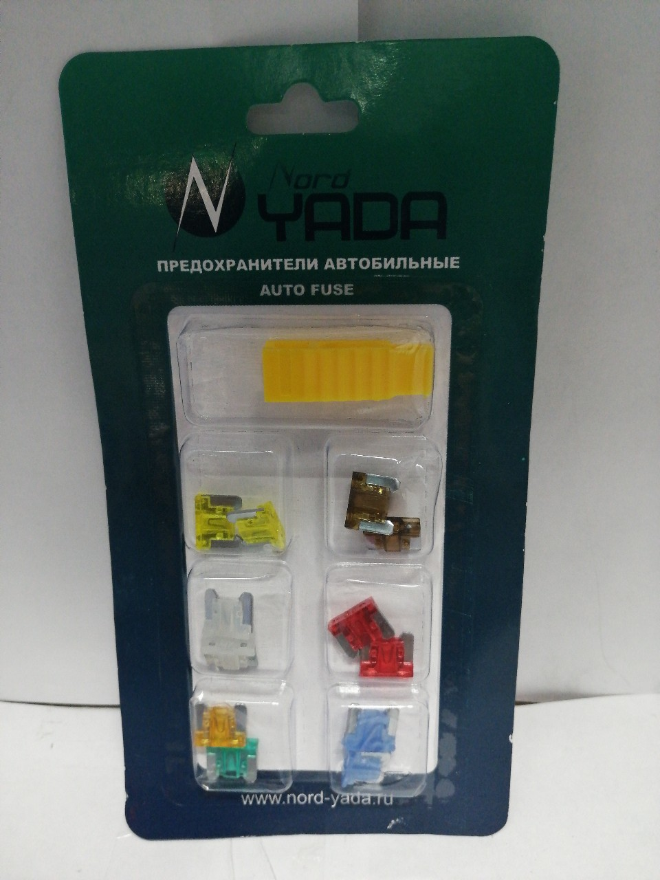 Купить запчасть NORD YADA - 904718 Предохранитель супер мини евро станд. W269-1 12шт в блистере (7.5А,10А,15А,20А,25А-по2шт,5А,30А)