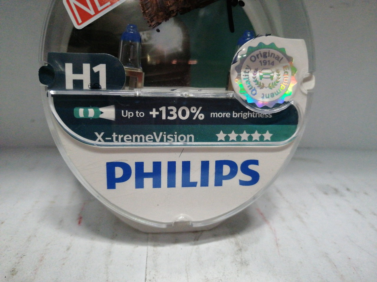 Купить запчасть PHILIPS - 12258XVS2 Лампа H1 (55W) P14,5s X-treme Vision 12V 12258XV S2 (2шт) 37166628
