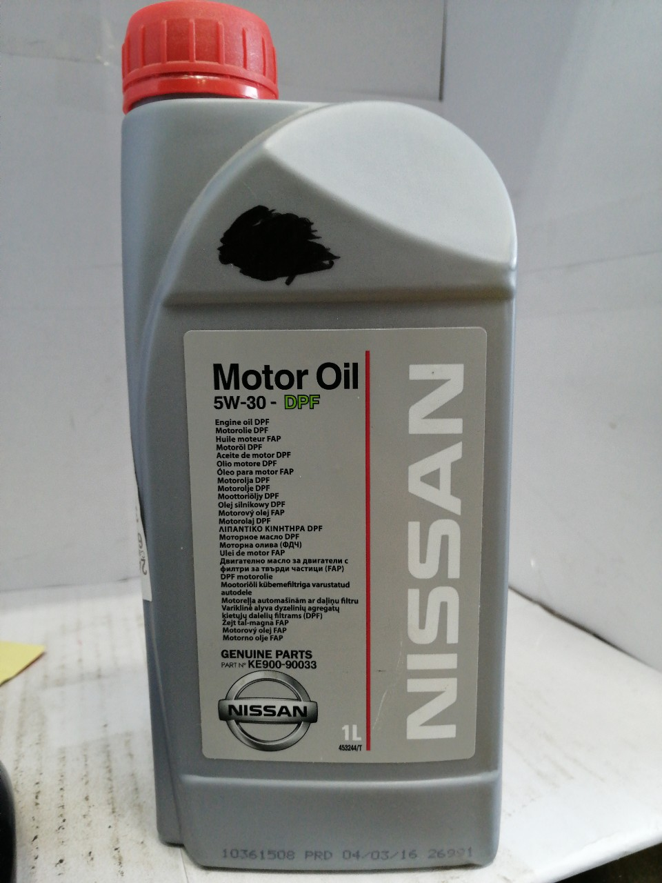Купить запчасть NISSAN - KE90090033 OE NISSAN 5W30 1L МАСЛО МОТОРНОЕ DPF