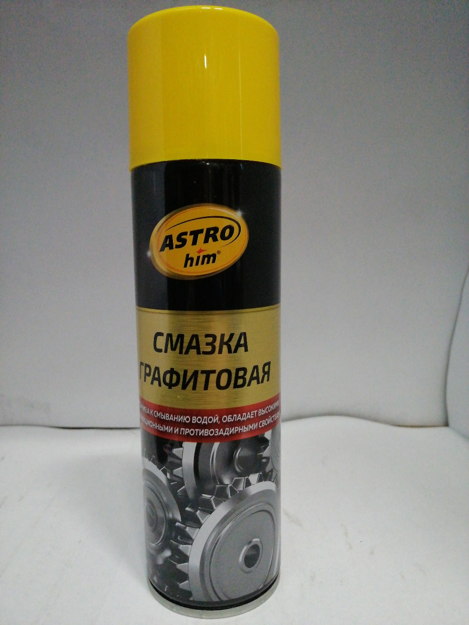 Купить запчасть АСТРОХИМ - AC455 Смазка графитовая, аэрозоль 335ml