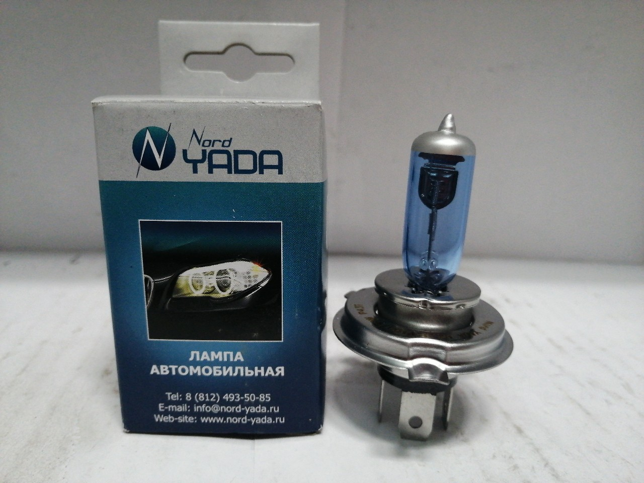 Купить запчасть NORD YADA - 800052 H4 12V100/90W P43t автолампа Nord YADA SUPER WHITE
