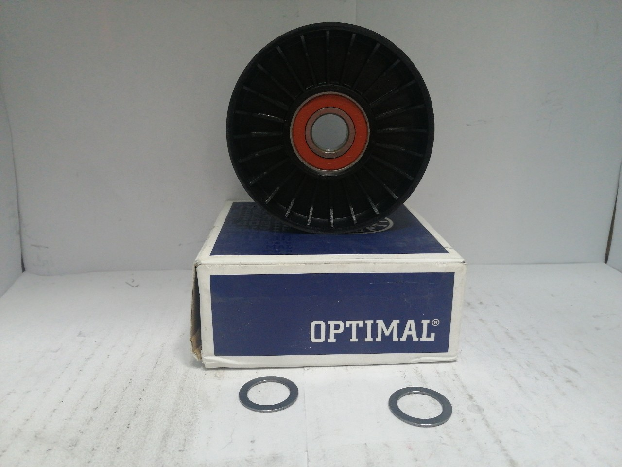 Купить запчасть OPTIMAL - 0N1856S Ролик натяжной поликлинового ремня KIA: CARNIVAL I (UP) CARNIVAL II (GQ)