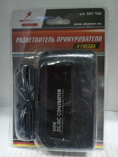 Купить запчасть SKYBEAR - 531100 РАЗВЕТВИТЕЛЬ ПРИКУРИВАТЕЛЯ 4 ВЫХОДА SKYBEAR