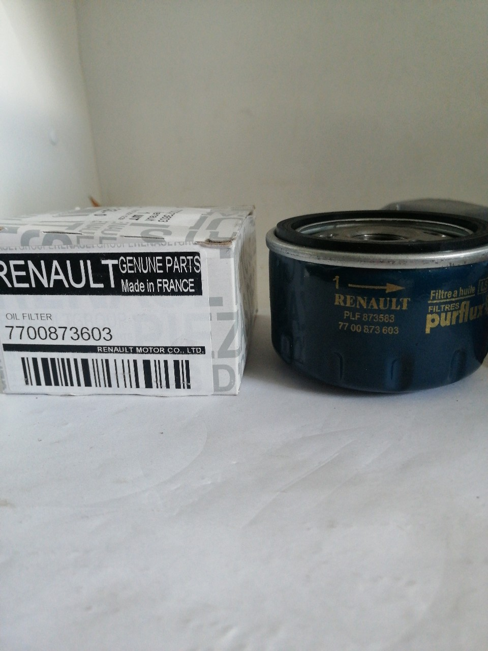 Купить запчасть RENAULT - 7700873603 Фильтр масляный RENAULT/NISSAN 7700873603