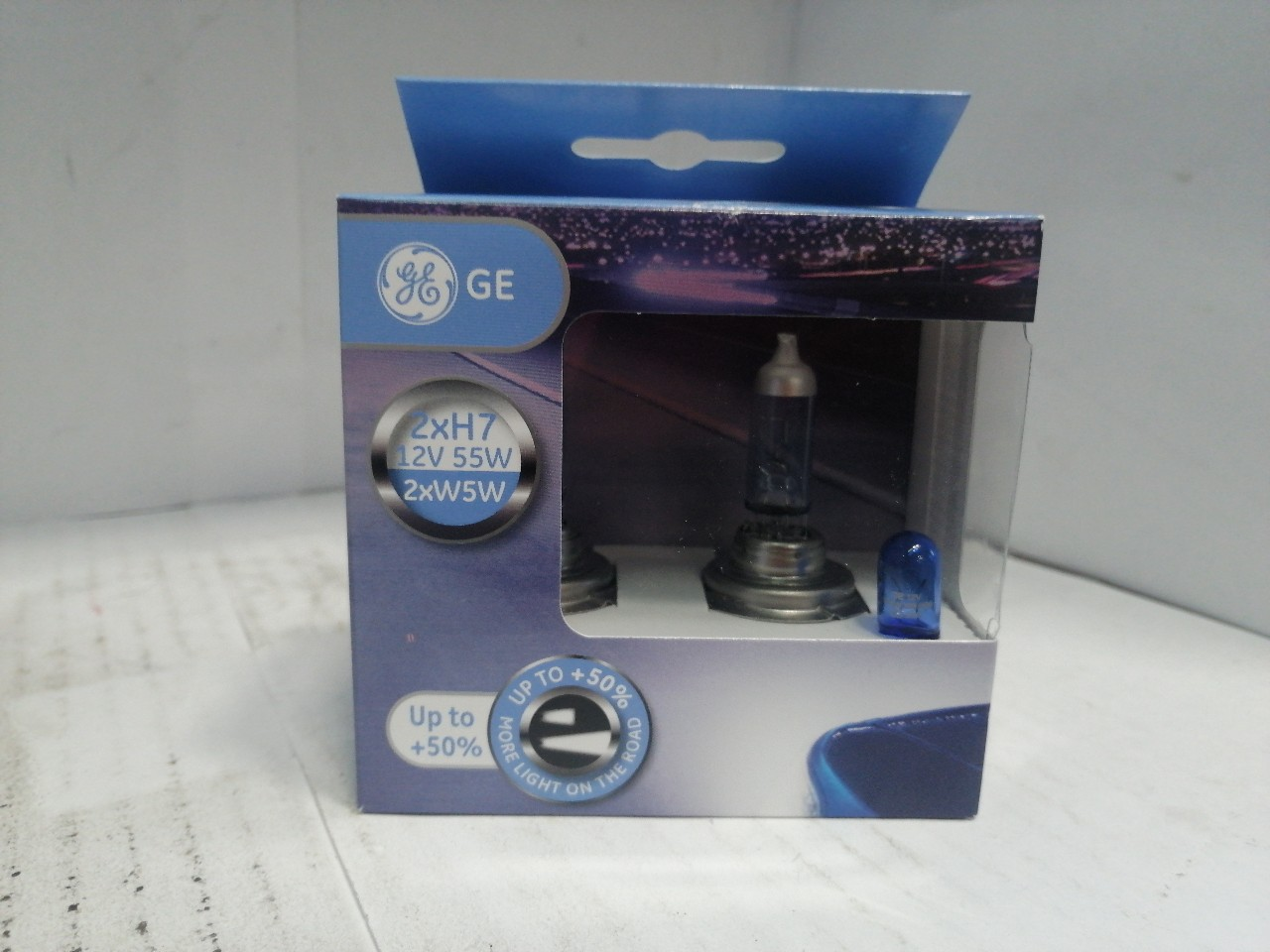 Купить запчасть GENERAL ELECTRIC - 58520SPUKIT H7 12V- 55W (PX26d) (белый свет-голуб.оттен.) Sport +W5W (к.уп. по 2шт.) 99667 (58520SPU KIT)