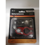 Купить Vettler BK13 Клемма АКБ алюминий+краска, гайка-барашек (комплект 2 шт.) VETTLER