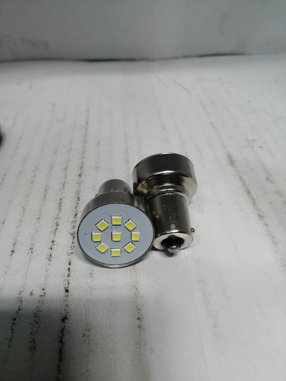 Купить запчасть NORD YADA - 901977 S25 (9 SMD) BA15s 12V светодиод WHITE 0.72W 42.48lm TM NORD YADA
